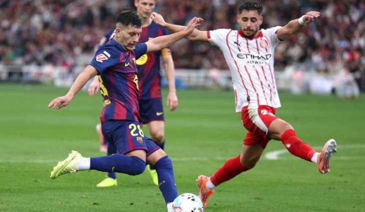 فوز برشلونة على جيرونا في الدوري الاسباني