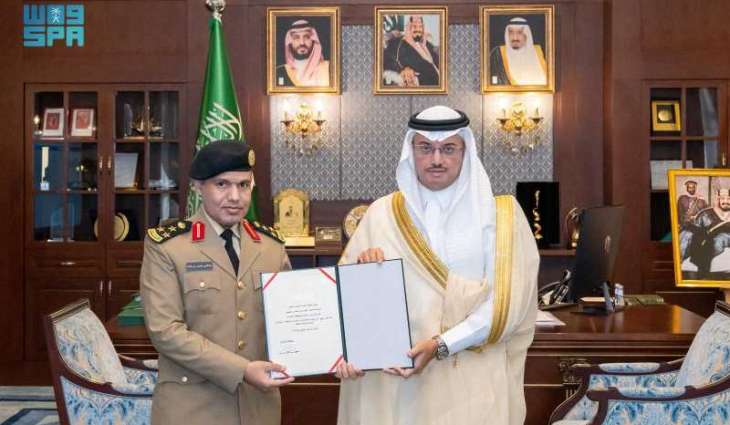 الأمير سعود بن طلال يستقبل مساعد قائد قوة أمن المنشآت بالمنطقة الشرقية