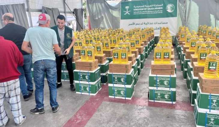 مركز الملك سلمان للإغاثة يوزع مساعدات غذائية متنوعة في منطقة البقاع الأوسط بلبنان