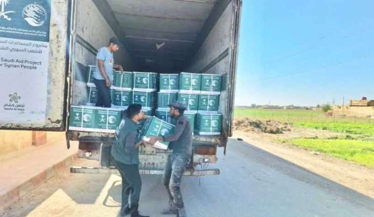 KSrelief Distributes 1,482 Food Baskets in Rural Damascus, Syria