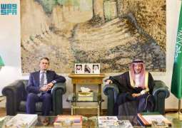 نائب وزير الخارجية يستقبل المبعوث الخاص لوزارة خارجية ألمانيا لشؤون القرن الأفريقي