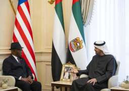 UAE, Liberian Presidents discuss ways to strengthen bilateral relations