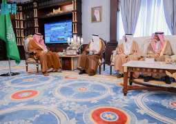 أمير الباحة يلتقي رئيس وأعضاء جمعية 