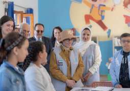 Jawaher Al Qasimi launches new development projects in Morocco, inaugurates school rehabilitation for 500+ students