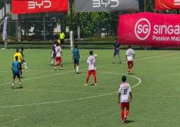 Lyari Football academy wins silver in Singapore cup