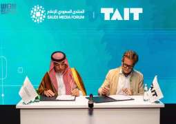المنتدى السعودي للإعلام يواصل توسيع شراكاته العالمية عبر اتفاقية تعاون مع TAIT لتطوير منظومة الفعاليات والتجارب الإبداعية