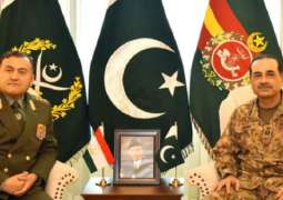 رئیس أرکان الجیش الجنرال عاصم منیر یستقبل وزیر الدفاع الطاجیکي