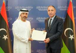 UAE Ambassador presents copy of credentials to Libya’s Acting Minister of Foreign Affairs and International Cooperation