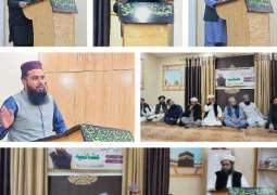 Jamiat Ahl-e-Sunnat Punjab Chief Organizer Sahibzada Pir Moaz al-Mustafa Al-Qadri honoured
