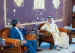 RAK Ruler receives Ambassador of El Salvador