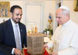 Pope Leo XIV: UAE global model of coexistence, human fraternity