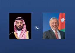 Saudi Crown Prince, King of Jordan discuss regional developments