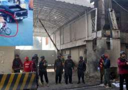 Stolen motorcycle used in Peshawar FC attack, several suspects detained
