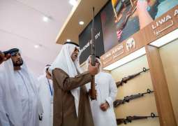 Nahyan bin Mubarak visits Al Ain International Hunting and Equestrian Exhibition