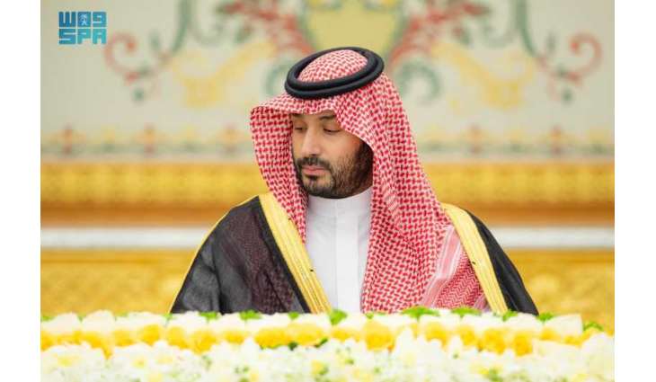 سمو ولي العهد يرأس جلسة مجلس الوزراء في الرياض