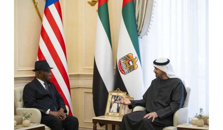 UAE, Liberian Presidents discuss ways to strengthen bilateral relations