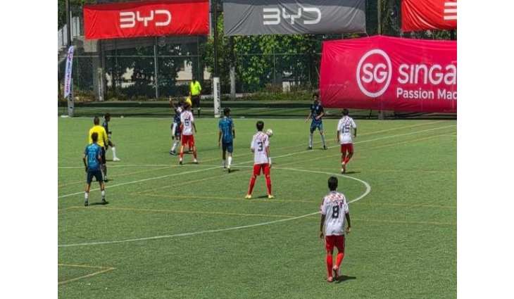 Lyari Football academy wins silver in Singapore cup