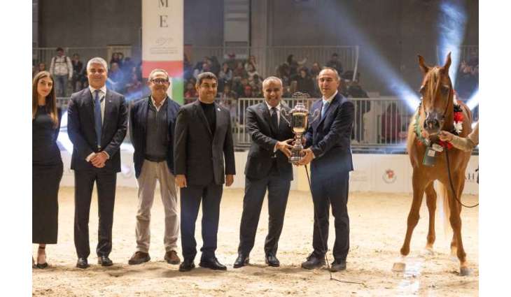 98 horses featured at 9th leg of Emirates Arabian Horse Global Cup in Italy