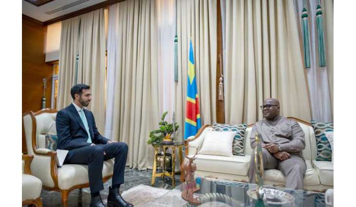 President of DR Congo receives Shakhboot bin Nahyan