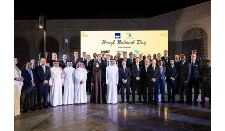 Thani Al Zeyoudi attends Brazil Embassy National Day reception