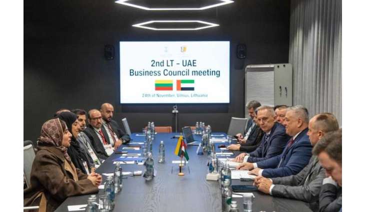 Second UAE–Lithuania Business Council Meeting explores boosting investment, expanding cooperation