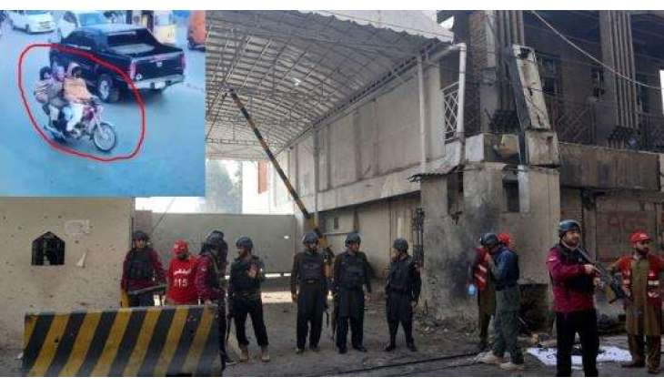 Stolen motorcycle used in Peshawar FC attack, several suspects detained