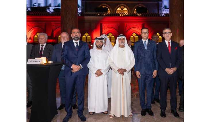Nahyan bin Mubarak attends Albania Embassy’s National Day reception