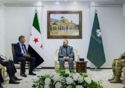 سفیر باکستان لدی دمشق یجتمع مع وزیر الدفاع السوري اللواء مرھف أبوقصرة