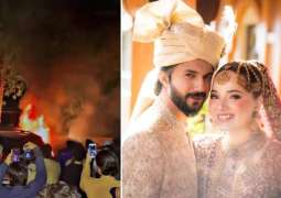 Social Media Star Rebeca Khan’s wedding draws extra attention after car catches fire