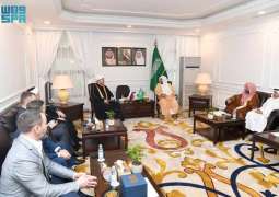 وزير الشؤون الإسلامية يلتقي رئيس الإدارة الدينية لمسلمي روسيا الاتحادية