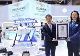 Chinese hydrogen-powered drone sets longest distance flight record