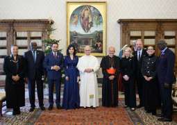 Pope Leo XIV receives jury of Zayed Award for Human Fraternity 2026