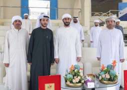 ماجد بن سعود المعلا يشهد منافسات اليوم الثالث من مهرجان أم القيوين لسباقات الهجن