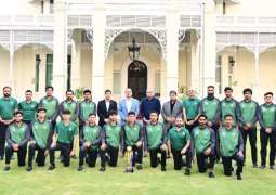 Field Marshal Syed Asim Munir, NI (M), HJ, COAS & CDF, met the Pakistan Under-19 cricket team at General Headquarters (GHQ), Rawalpindi today