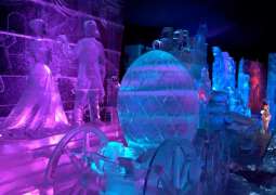 Kronshled Ice Sculpture Festival brings fairy tales to life in St Petersburg