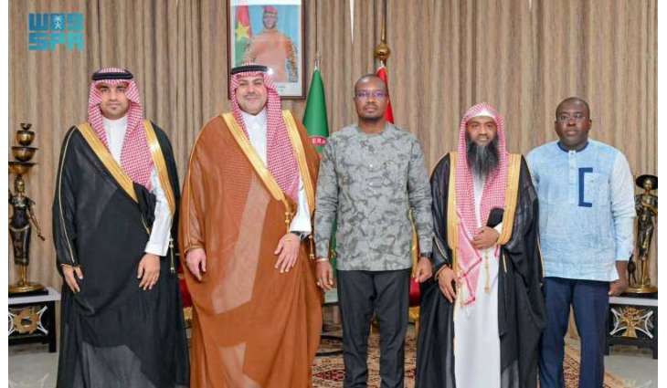 رئيس وزراء بوركينا فاسو يستقبل السفير الدوسري بمناسبة انتهاء مهام عمله