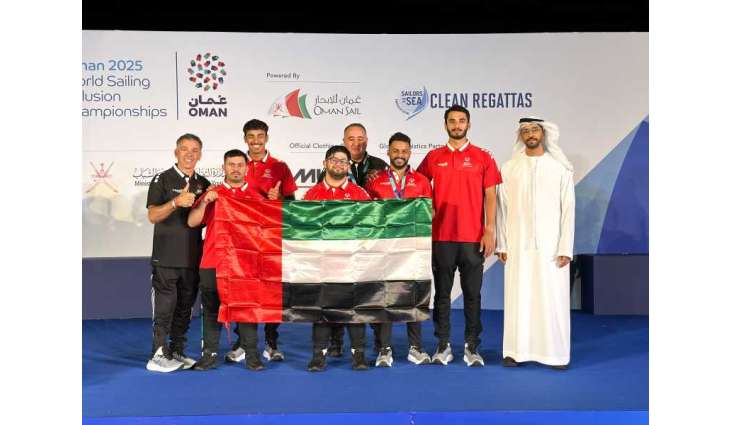 الأولمبياد الخاص الإماراتي ثانياً في بطولة العالم للإبحار الدامج