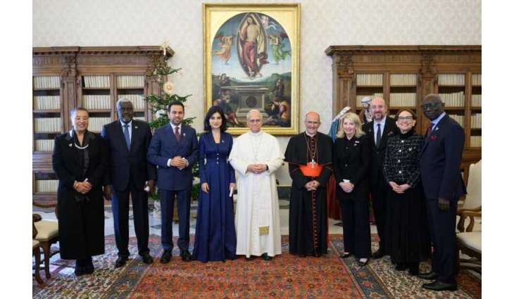 Pope Leo XIV receives jury of Zayed Award for Human Fraternity 2026