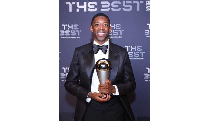 Ousmane Dembélé wins FIFA The Best award for 2025
