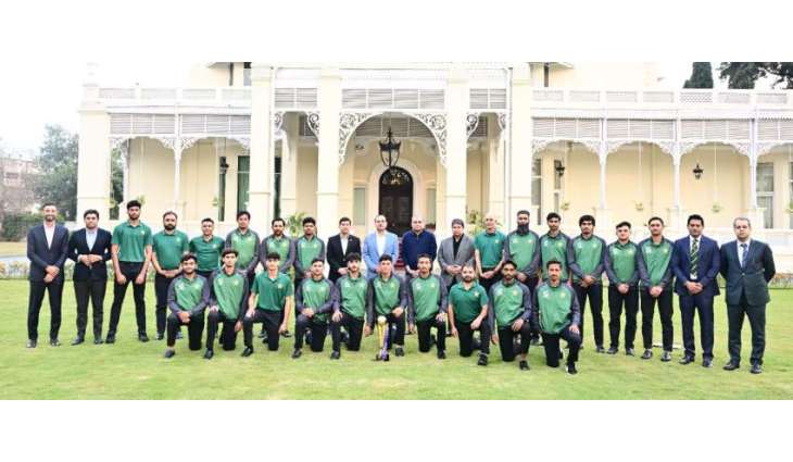 Field Marshal Syed Asim Munir, NI (M), HJ, COAS & CDF, met the Pakistan Under-19 cricket team at General Headquarters (GHQ), Rawalpindi today