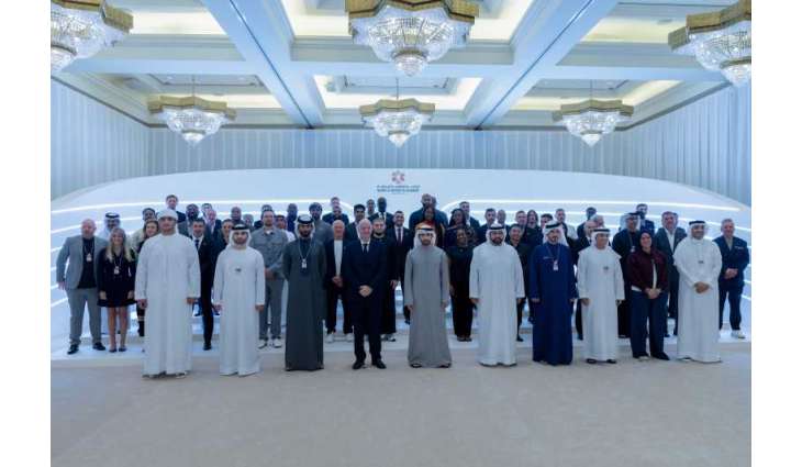 حمدان بن محمد يكرم رئيس الفيفا وناصر الخليفي ونوفاك ديوكوفيتش بجائزة محمد بن راشد آل مكتوم العالمية للرياضة 2025
