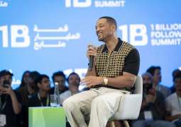 Will Smith turns fear, extremes, sustainability into story at 1 Billion Followers Summit