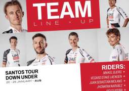 UAE Team Emirates-XRG announces lineup for Tour Down Under