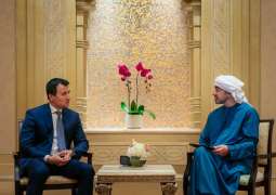 عبدالله بن زايد يستقبل نائب رئيس وزراء أوزبكستان على هامش أسبوع أبوظبي للاستدامة