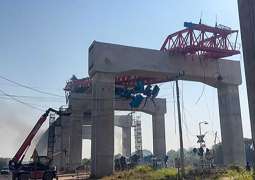 At least 22 dead after crane collapses onto train in Thailand