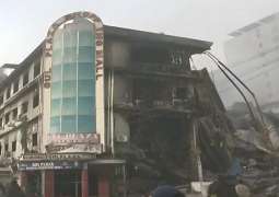 Fire at Gul Plaza claims 26 lives, 75 still missing as rescue operation continues