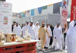 Mohammed bin Rashid visits Quoz Arts Fest