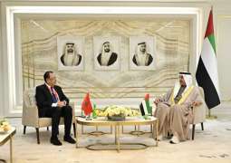 صقر غباش يستقبل نائب رئيس مجلس المستشارين المغربي
