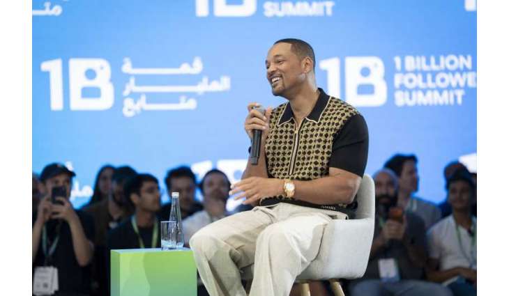 ويل سميث في قمة المليار متابع 2026: المجتمعات المستقبلية يجب أن تُبنى حول الإنسان 