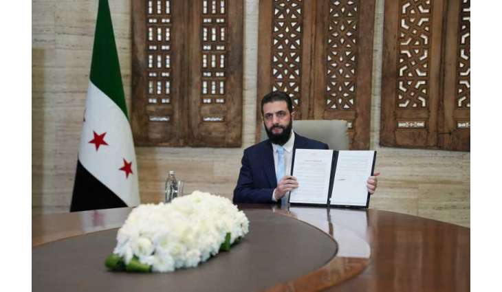 الرئاسة السورية تعلن التوصل إلى اتفاق مع 